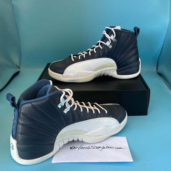 Air Jordan 12 Retro 'Obsidian' 2012 sz m8.5 - Picture 2 of 16